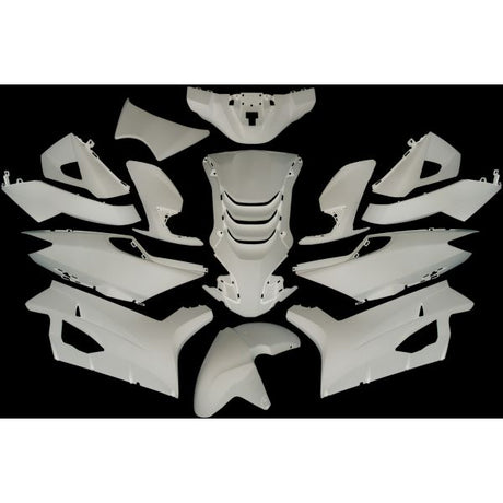 Edge Storge 14-Piece for Peugeot SpeedFight 4 - Blanc brillant