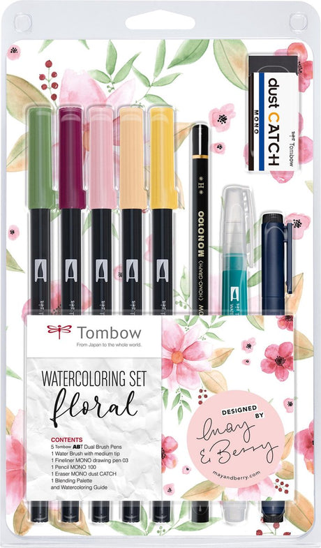 Tombow • coffret aquarelle floral