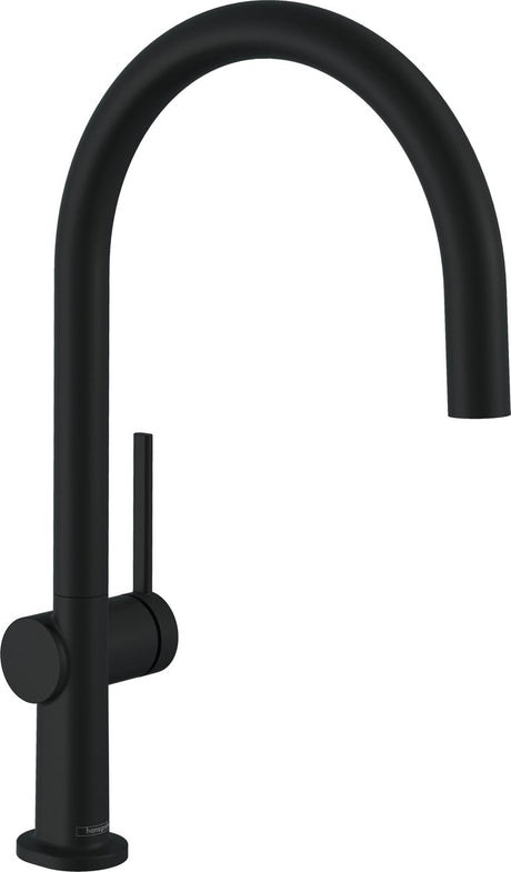 Hansgrohe talis m54 mitigeur de cuisine 220 1 type de jet noir mat