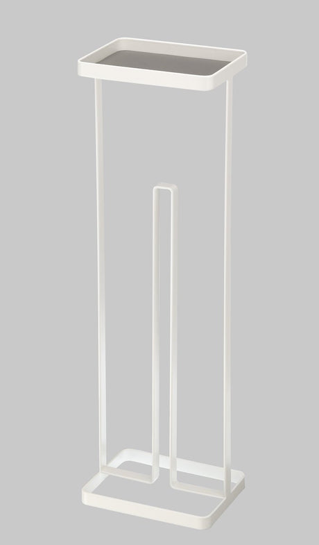 Porte-rouleau de papier toilette ouvert Yamazaki - tour - blanc