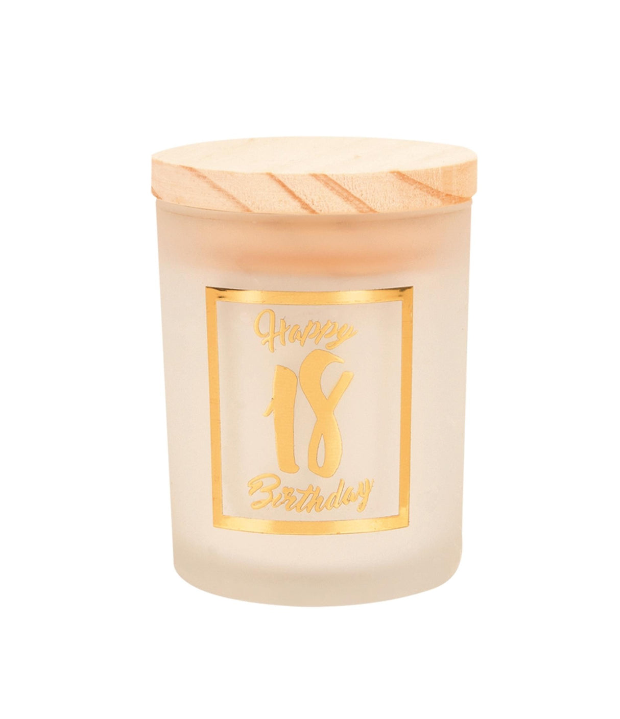 Paperdreams bougie parfumée petite or blanc - 18 ans