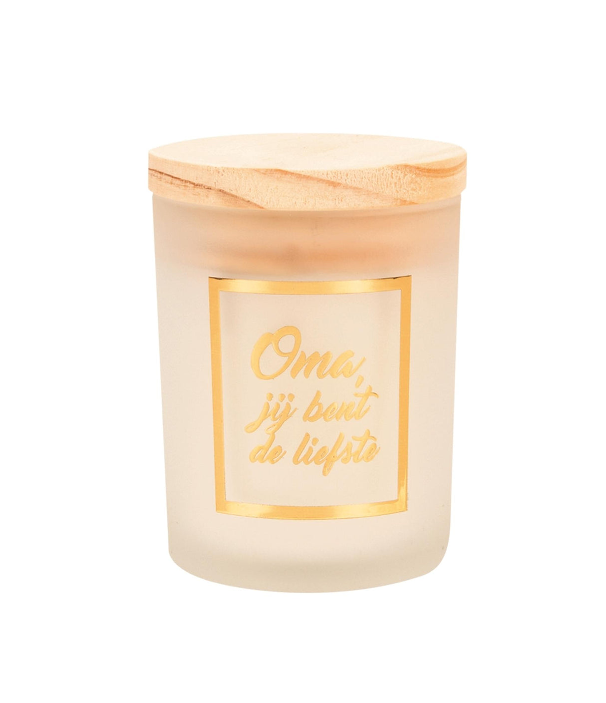 Paperdreams bougie parfumée petite or blanc - grand-mère