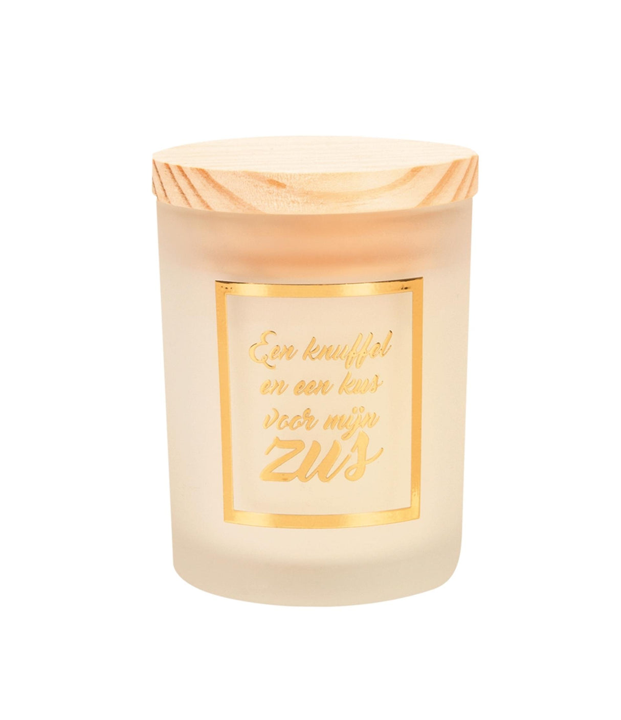 Paperdreams bougie parfumée petite or blanc - sister