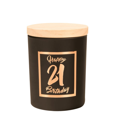 Paperdreams bougie parfumée petite rose noir - 21 ans