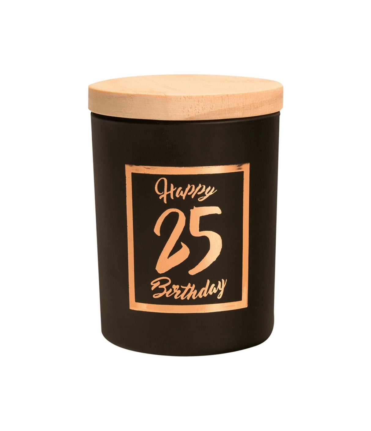 Bougie parfumée Paperdreams petite rose noir - 25 ans