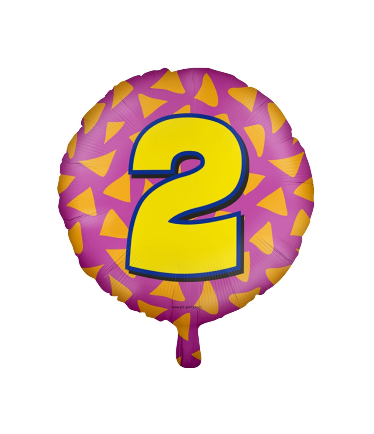 Ballon aluminium Happy Paperdreams - 2 ans