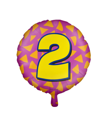 Ballon aluminium Happy Paperdreams - 2 ans
