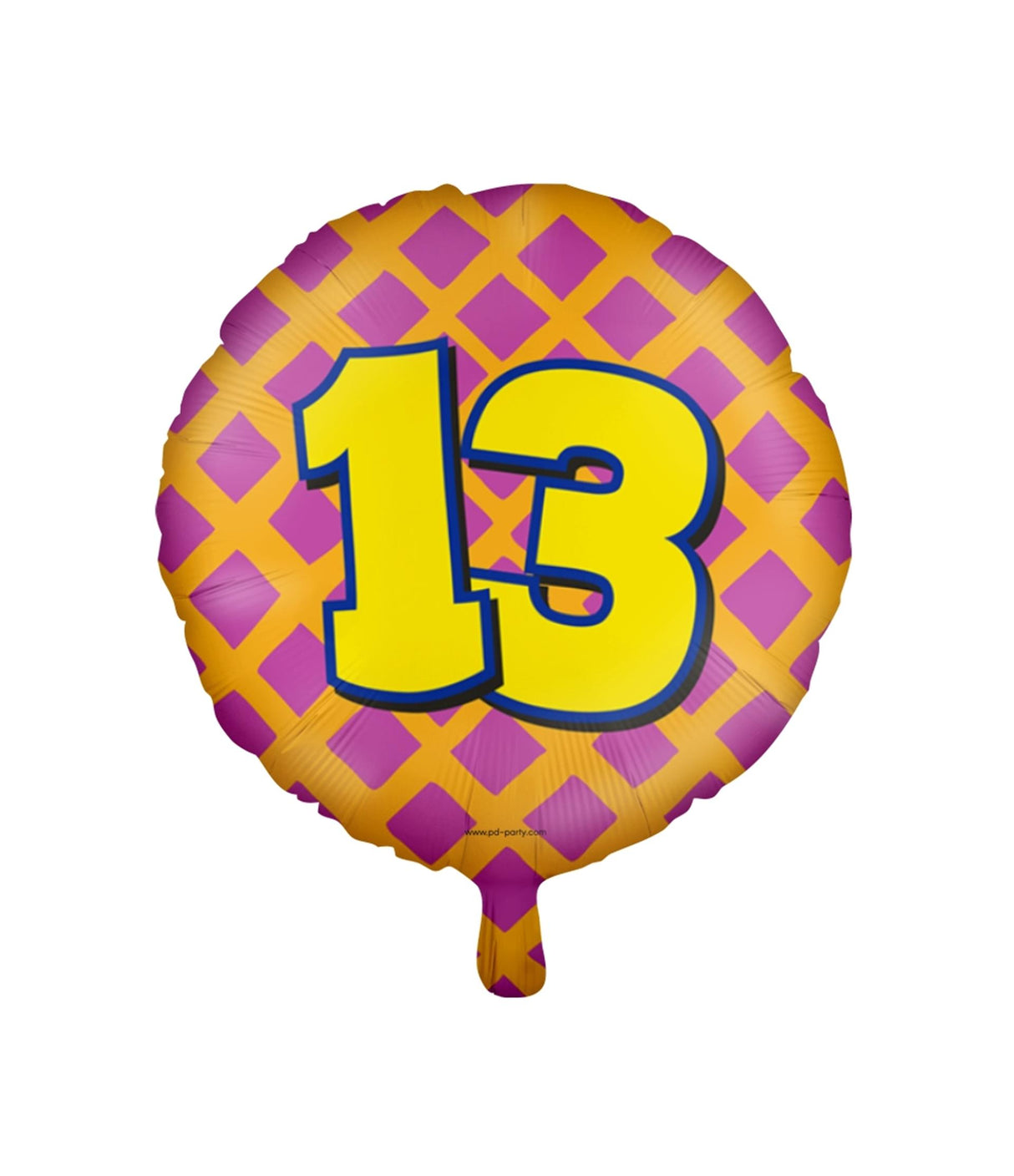 Ballon aluminium Happy Paperdreams - 13 ans