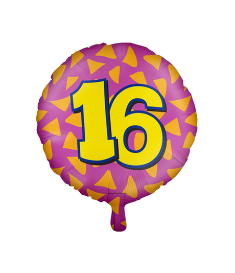 Ballon aluminium Happy Paperdreams - 16 ans