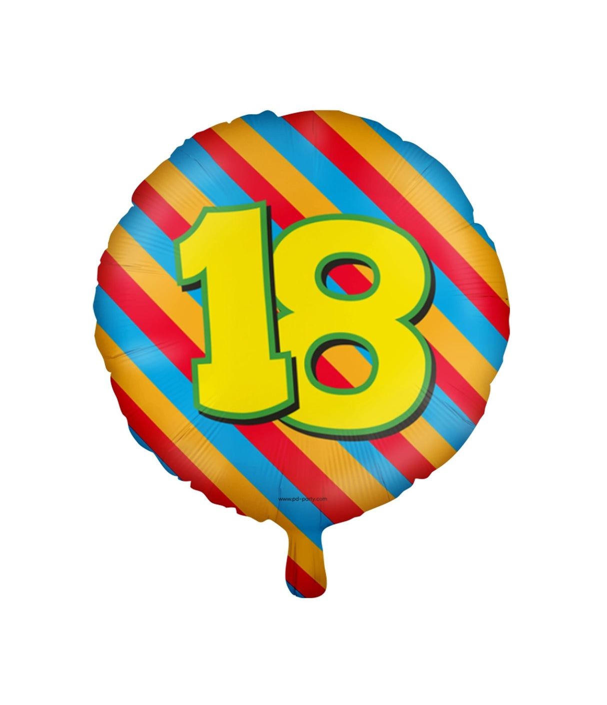 Ballon aluminium Happy Paperdreams - 18 ans
