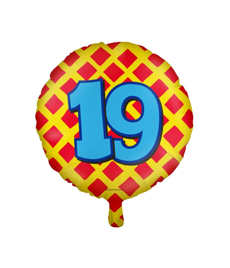 Ballon aluminium Happy Paperdreams - 19 ans