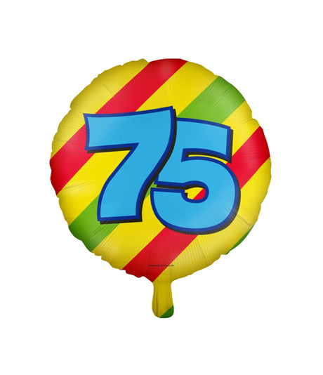 Ballon aluminium Happy Paperdreams - 75 ans