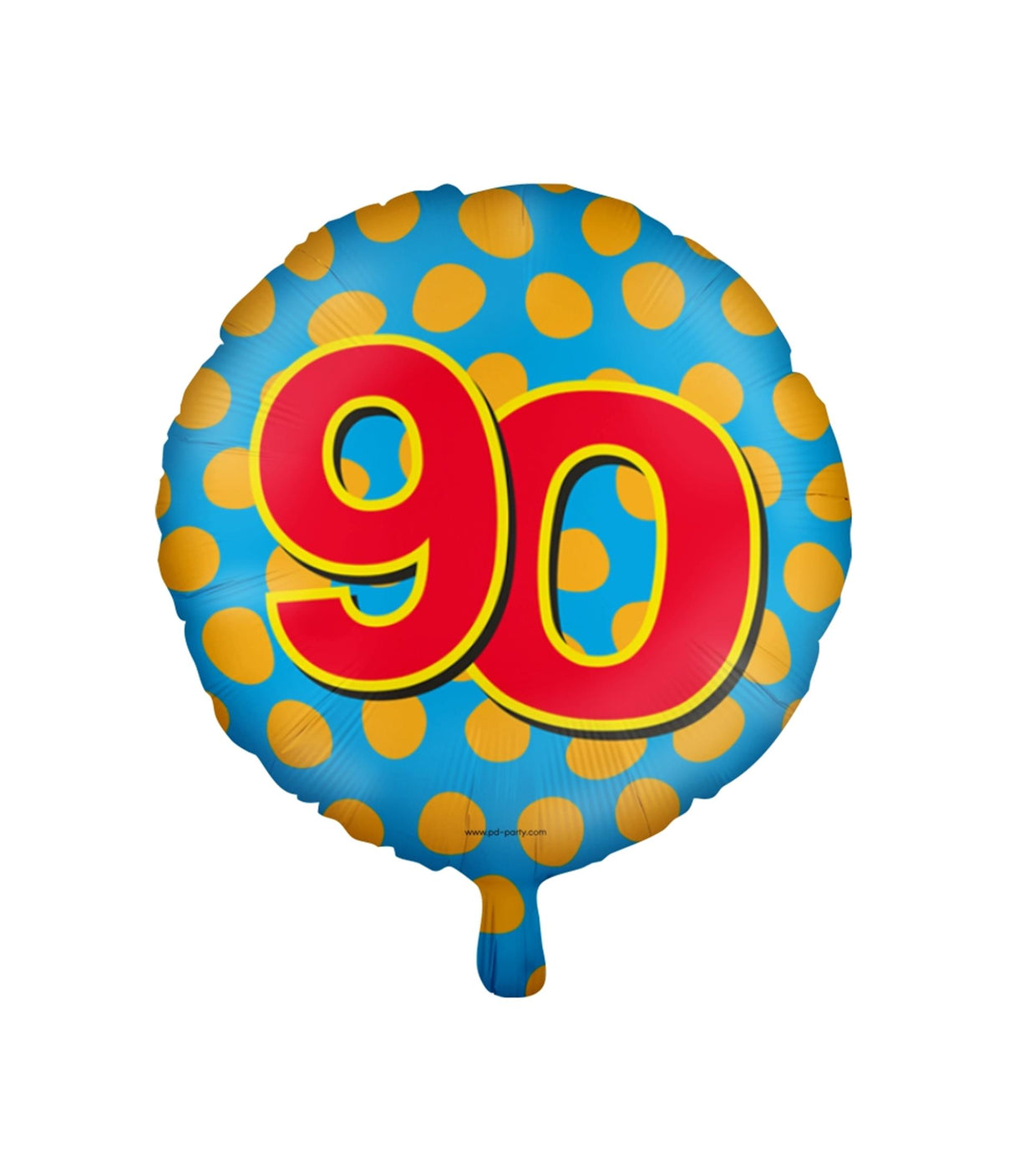 Ballon en aluminium Happy Paperdreams - 90 ans