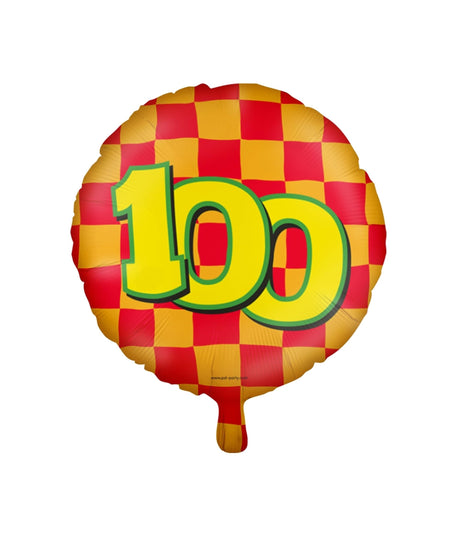 Ballon en aluminium Happy Paperdreams 100 ans