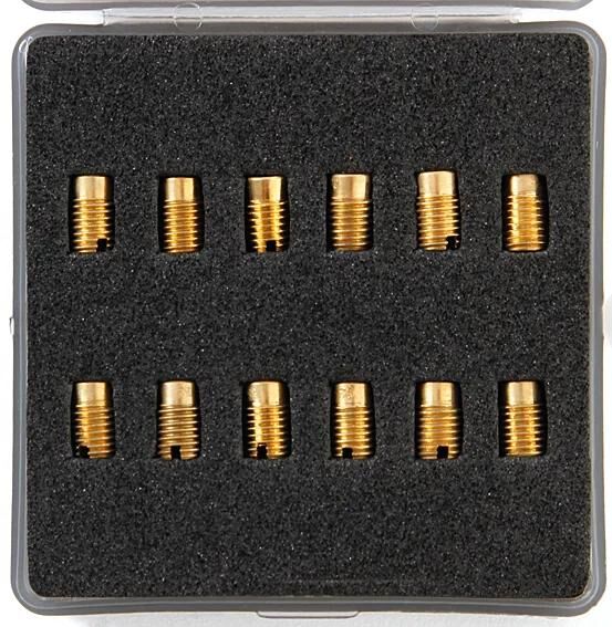Naraku jet set principal m6. Gicleur principal set 12 pièces carburateur Gurtner