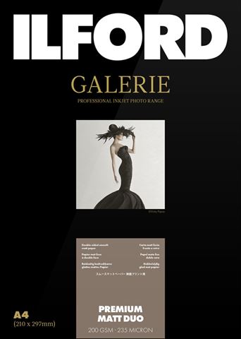 Ilford gallery premium mat duo 200g a4 50 feuilles
