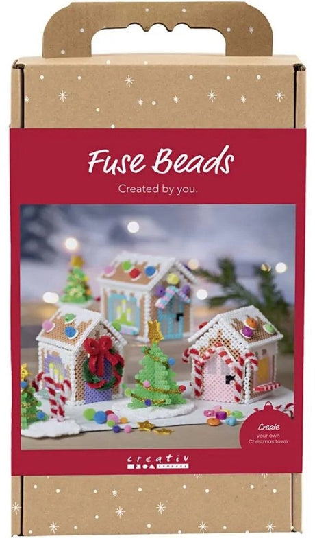 Société créative https : www.ccobby.nl hobbyset-iron-beads-christmas-house-diverse-colors-1-doos