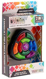Jeu de mémoire Johntoy 2 en 1 - jeu de mémoire électronique pour les enfants.