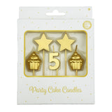 Bougies à gâteau Paperdreams - 5 ans