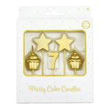 Bougies à gâteau Paperdreams - 7 ans