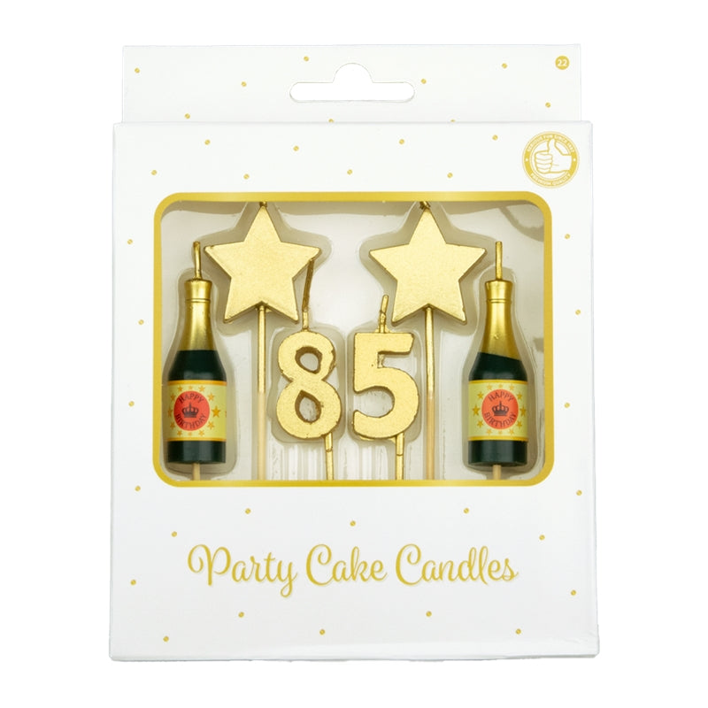 Bougies à gâteau Paperdreams - 85 ans