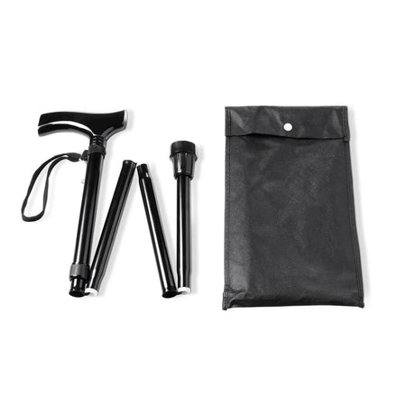 Canne de marche Vitility pliable noir