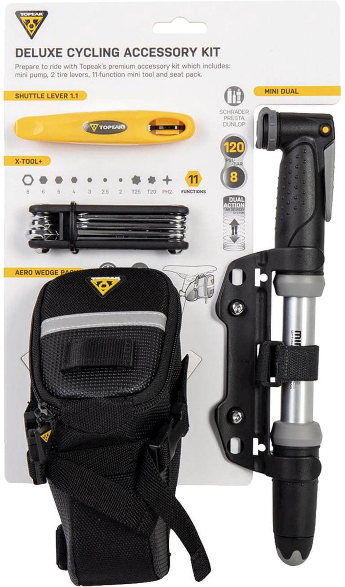 Kit d'accessoires de cyclisme de luxe topak