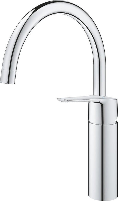 Robinet de cuisine Grohe start - bec haut - plage de pivotement 150° - chrome