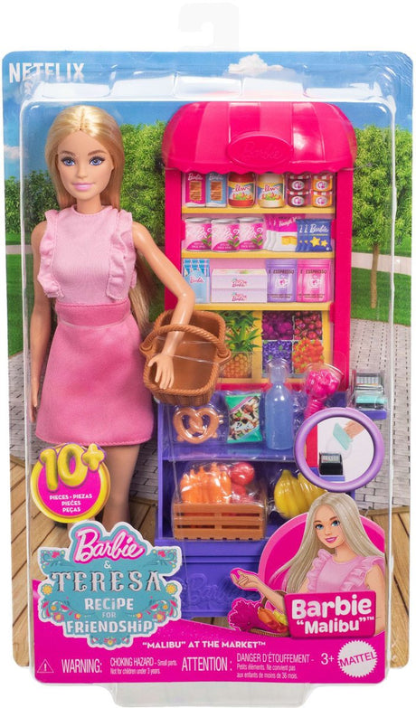 Poupée familiale Barbie, recette Barbie pour l'amitié et le marché