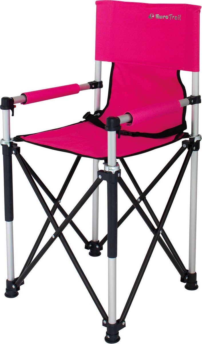 Chaise de camping Eurotrail petit junior - rose
