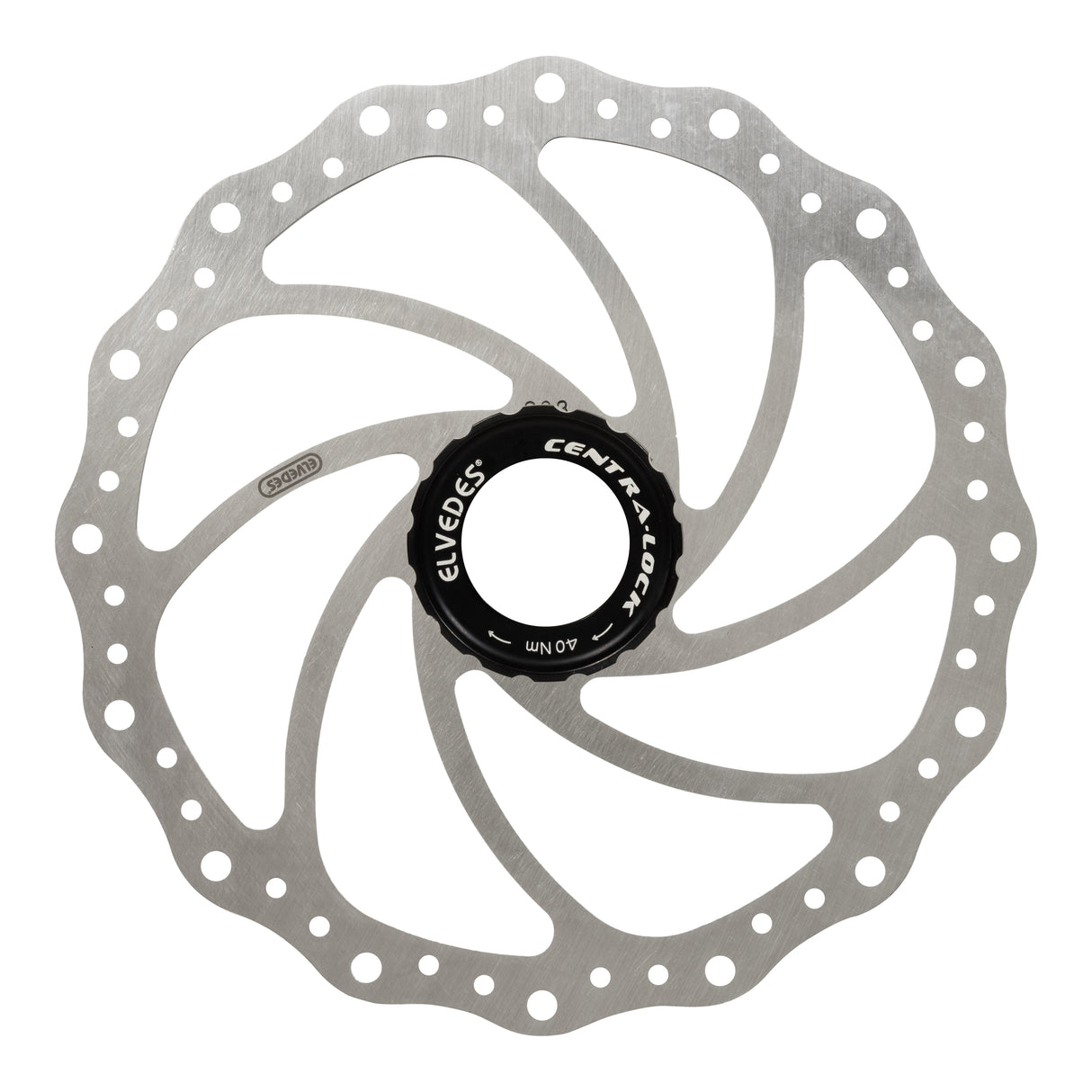 Disque de frein Elvedes SC14 en acier inoxydable Ø203 mm avec verrouillage central