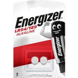 Energizer alcalin lr54 189 blister 2 pièces