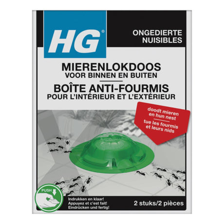 Boîte à appâts pour fourmis Maximus hg pour l'intérieur et l'extérieur