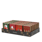 Decoris boîte de rangement pour livres de Noël 11,8x10x3,8cm