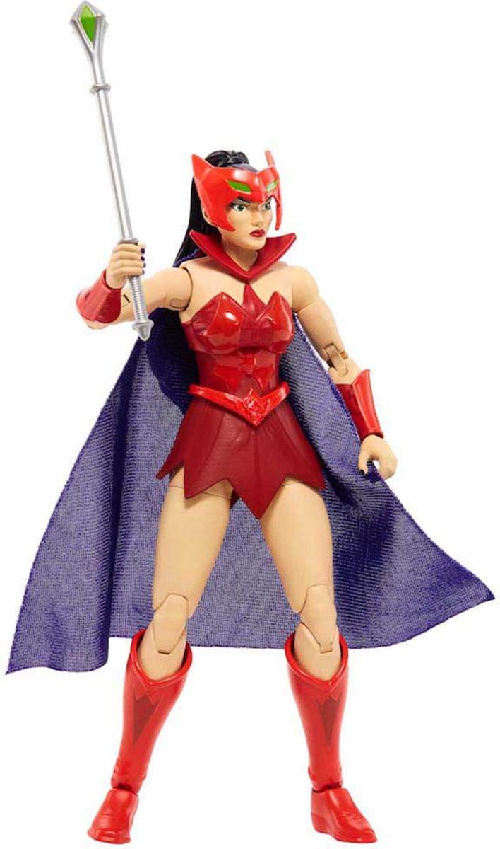 Figurine catra des maîtres de l'univers en or