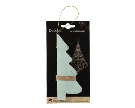 Papier arbre Kaemingk fsc 100%dia11,25cm x h.15cm | 6 pièces