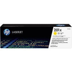 Cartouche de toner hp 201x jaune
