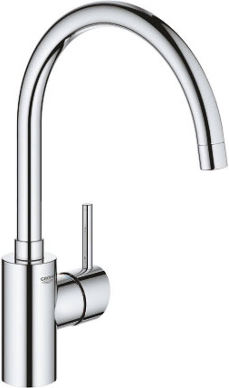 Robinet de cuisine Grohe Concetto - bec haut pivotant - chrome - 32661003