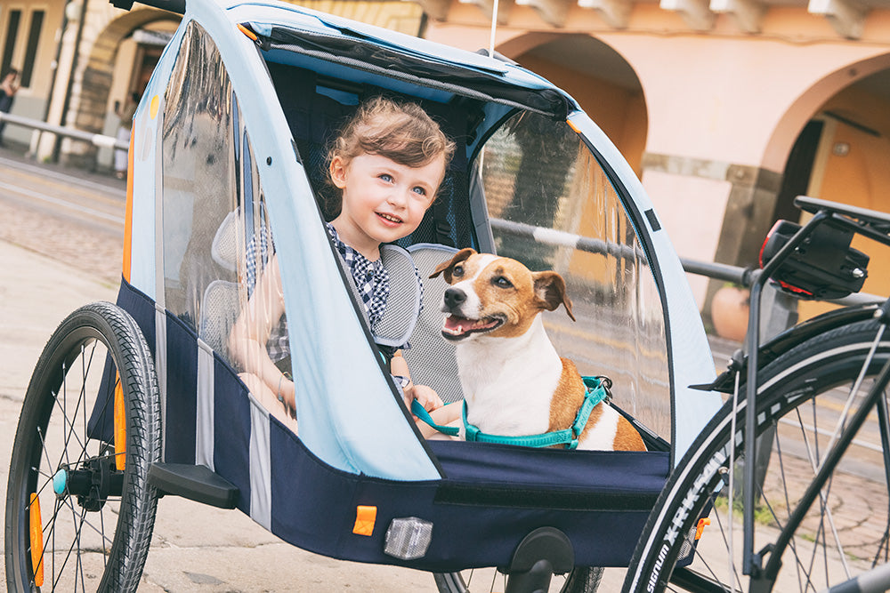 Remorque à vélo pour enfants Bellelli 2 en 1 trail blazer