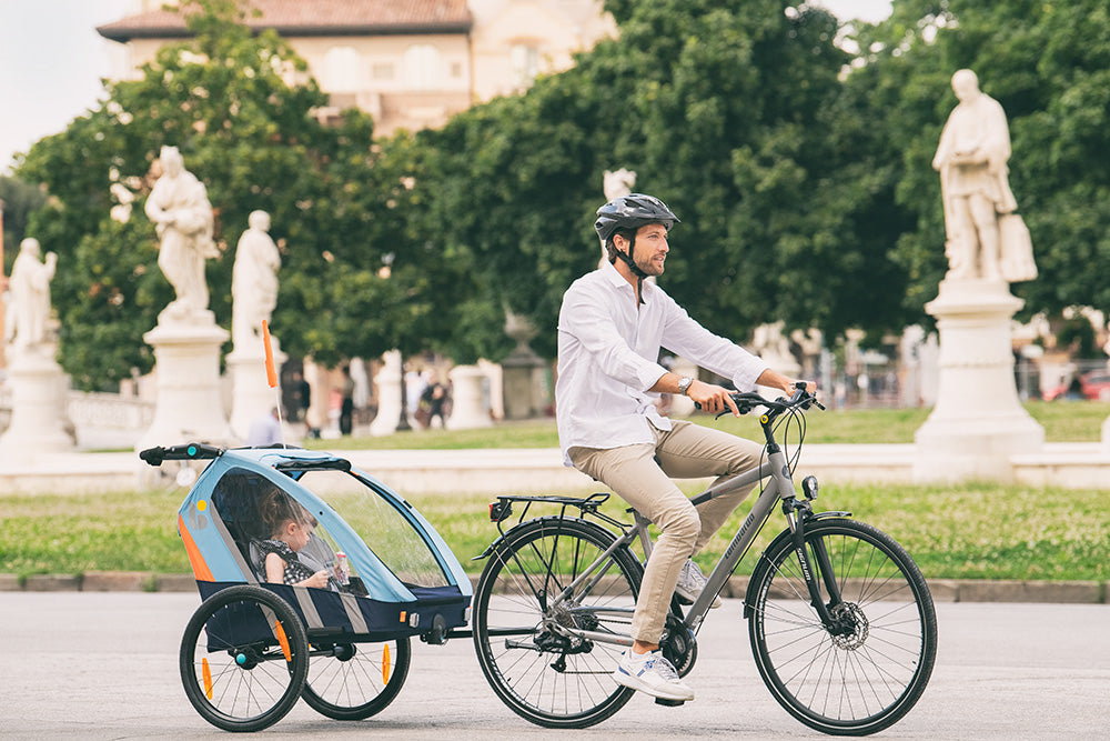 Remorque à vélo pour enfants Bellelli 2 en 1 trail blazer