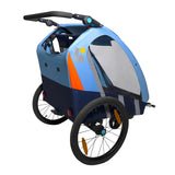 Remorque à vélo pour enfants Bellelli 2 en 1 trail blazer