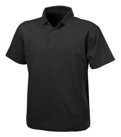 Polo Dassy leon coton noir m