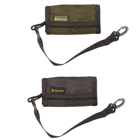 Sac de rangement de carte flash compacte compacte furtif charbon de bois