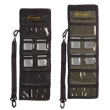 Sac de rangement de carte flash compacte compacte furtif charbon de bois