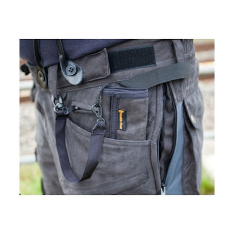 Sac de rangement de carte flash compacte compacte furtif charbon de bois