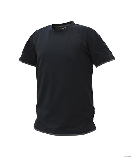 Dassy t-shirt cinétique noir gris m