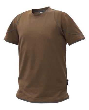 Dassy t-shirt cinétique marron gris 4xl