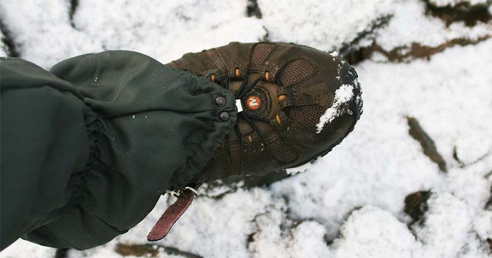 Gaiters de l'équipement furtif