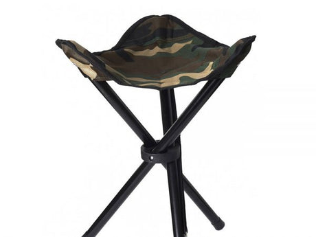 Tabouret pliable à équipement furtif avec 3 jambes