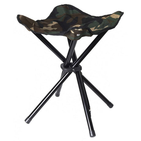 Tabouret pliable à équipement furtif avec 4 jambes